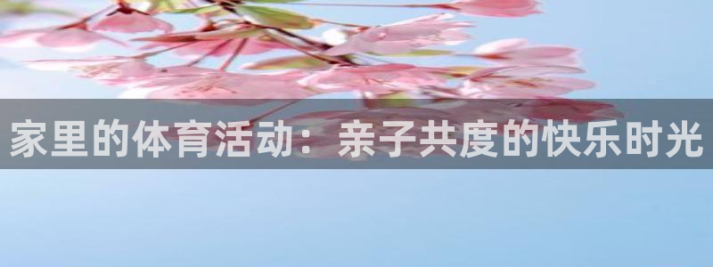 意昂3注册：家里的体育活动：亲子共度的快乐时光