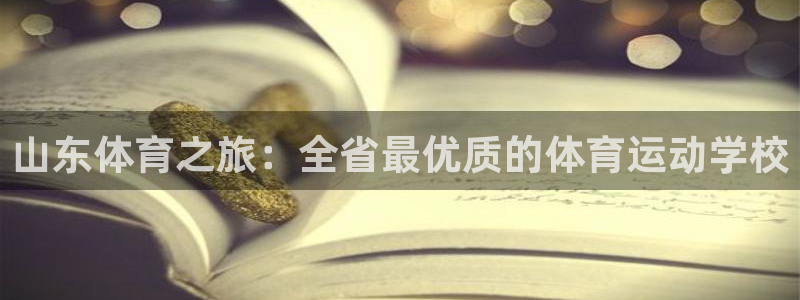 意昂注册：山东体育之旅：全省最优质的体育运动学校